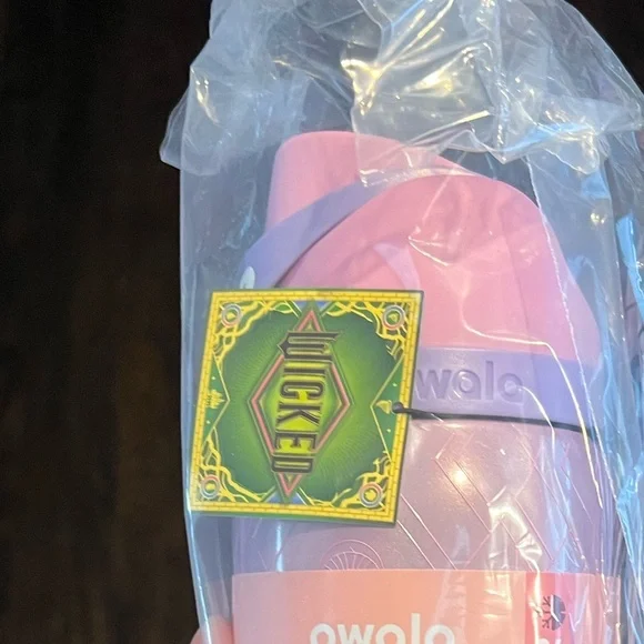 Wicked X Owala Glinda 32oz Free Sip Water Bottle NWT - Picture 12 of 12